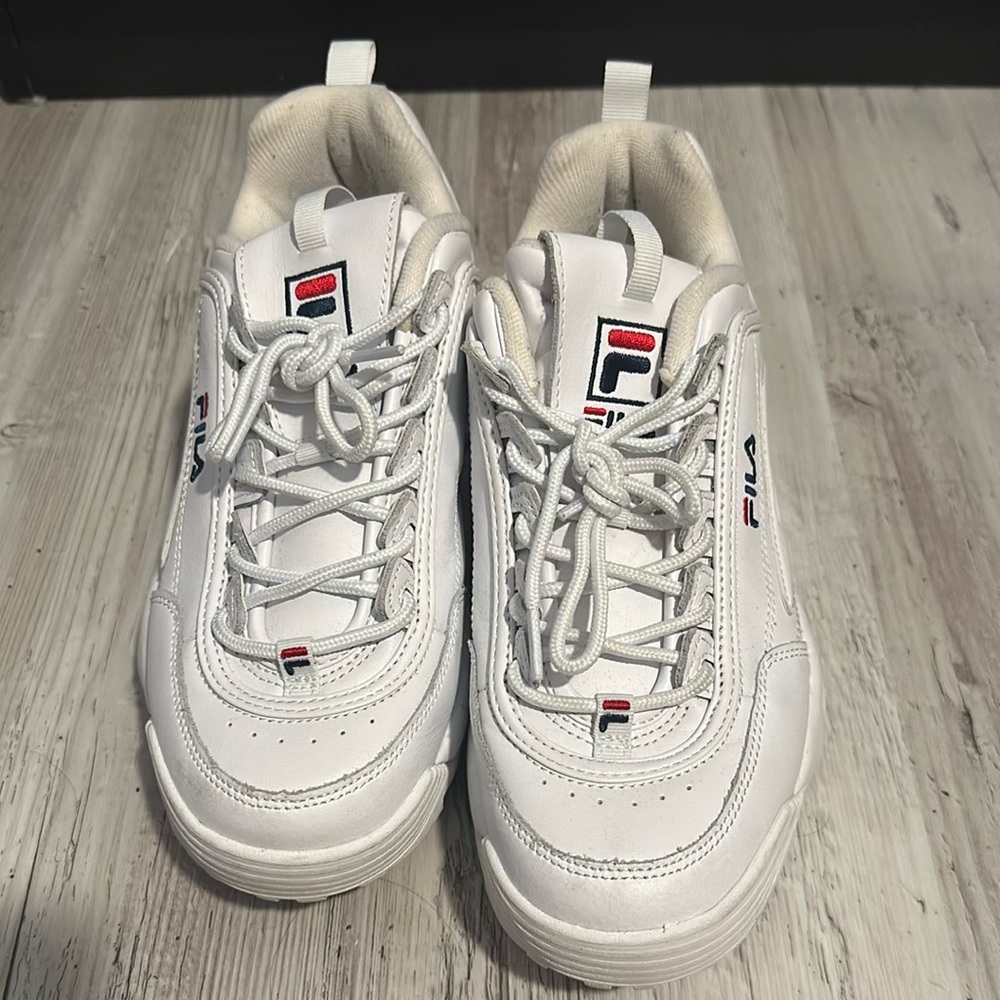 Fila Disruptors II White Sneakers